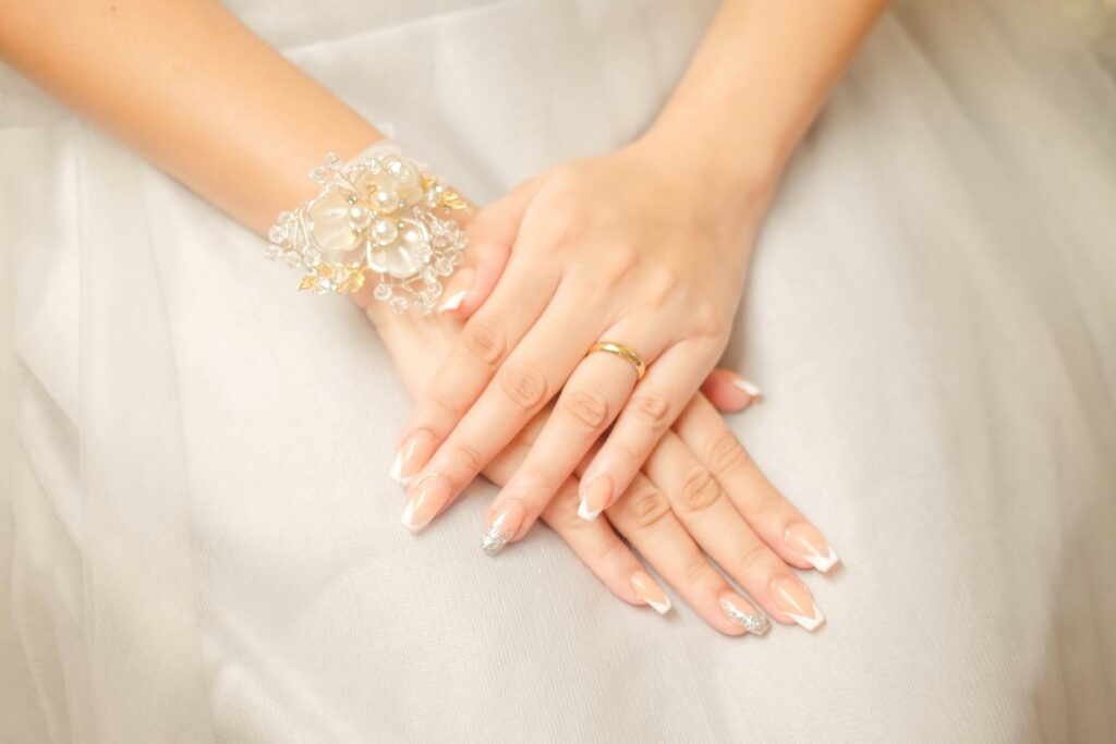 Bride Classy Wedding Nails