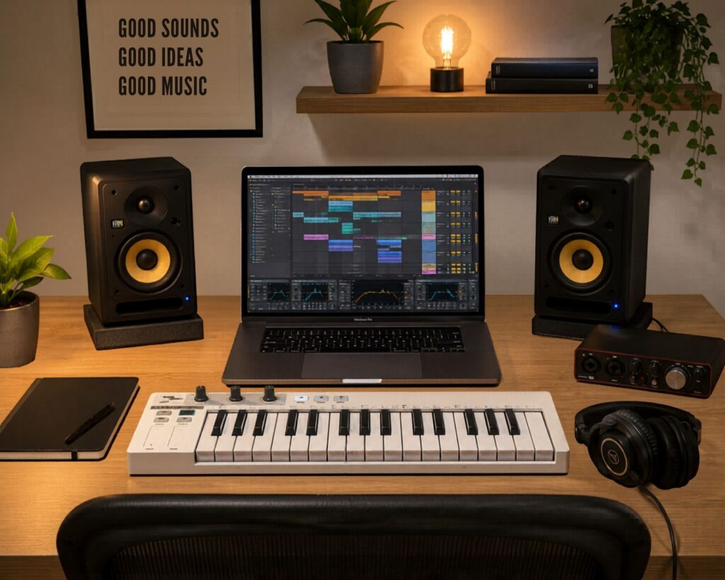 start electro music