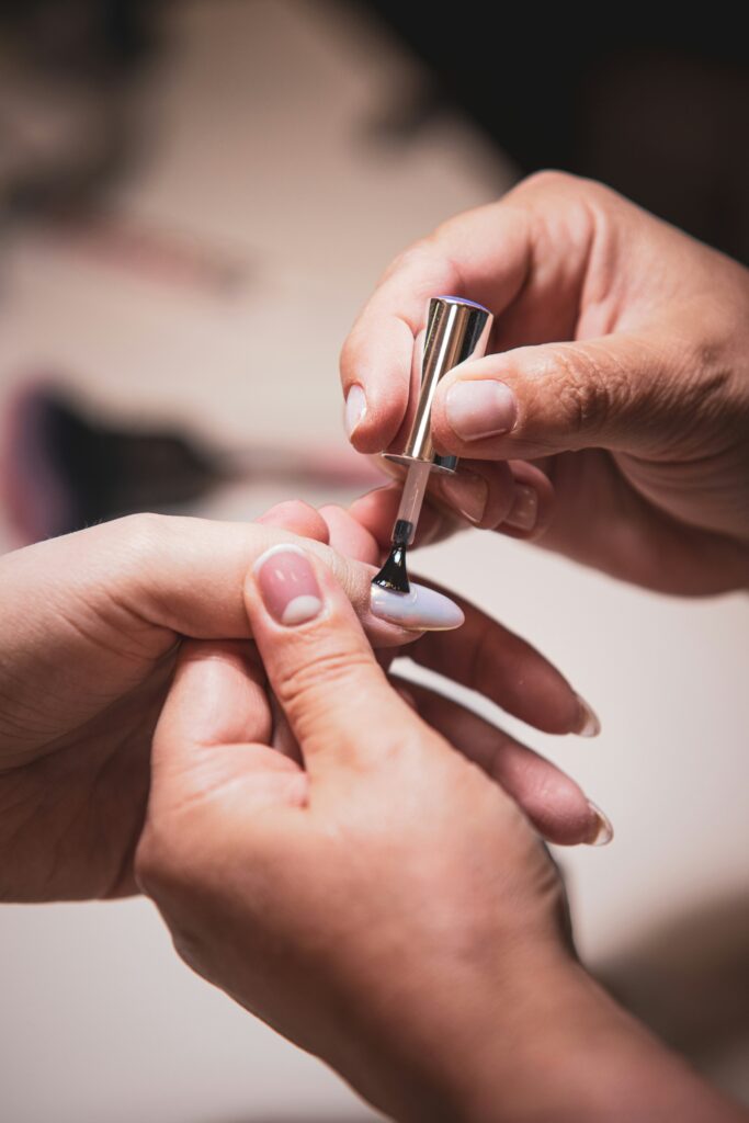 regular nail polish over gel nails