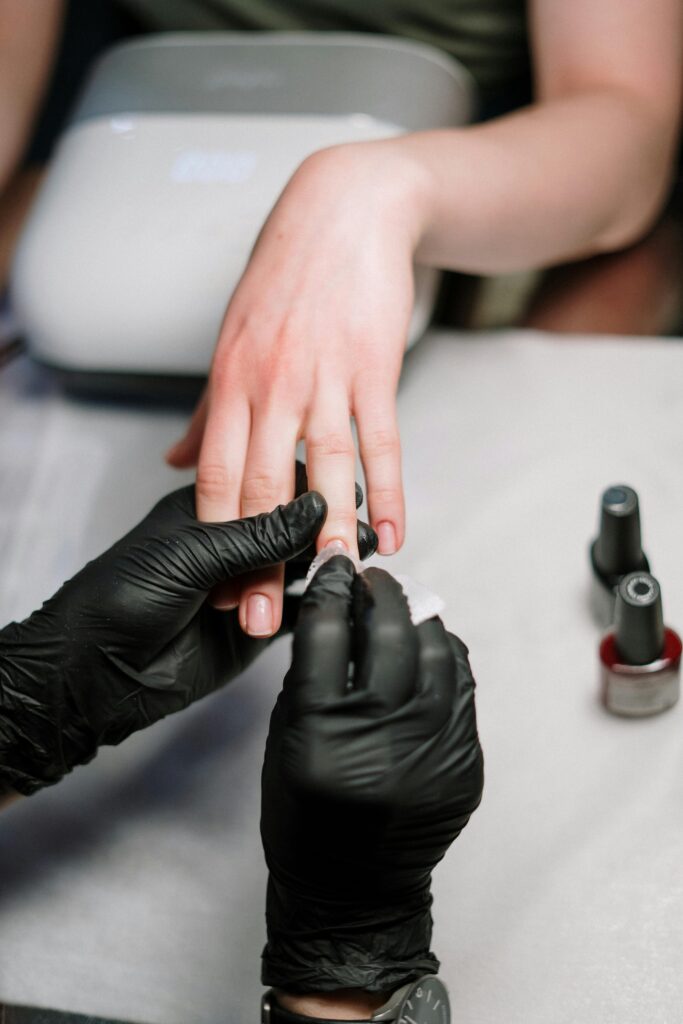 regular nail polish over gel nails